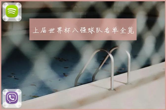 上届世界杯八强球队名单全览