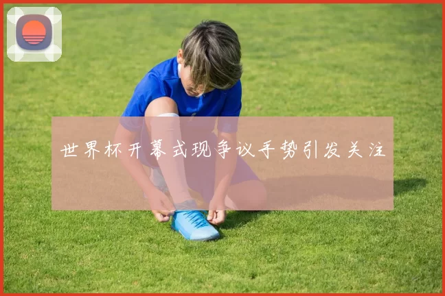 世界杯开幕式现争议手势引发关注